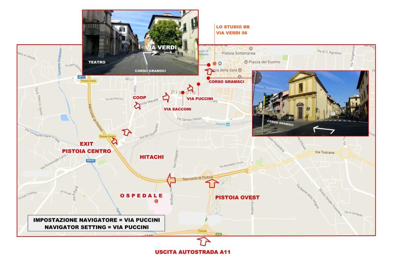 Lo Studio B&B Pistoia Exterior foto